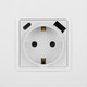 Миниатюра изображения товара Розетка ЭРА Elegance 14-4108-01 2P+E 16A-250В / Б0067736 (белый)