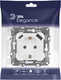 Миниатюра изображения товара Розетка ЭРА Elegance 14-4108-01М 2P+E 16A-250В / Б0067710 (белый матовый)