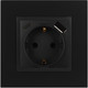 Миниатюра изображения товара Розетка ЭРА Elegance 14-4108-05 2P+E 16A-250В / Б0067724 (антрацит)