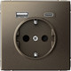 Миниатюра изображения товара Розетка Systeme (Schneider) Electric ArtGallery GAL000632 (мокко)