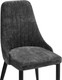 Миниатюра изображения товара Стул Woodville Kora (черный/темно-серый)