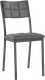 Миниатюра изображения товара Стул Woodville Бекал (темно-серый/графит)