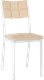 Миниатюра изображения товара Стул Woodville Бекал (кожзам d1/белый)