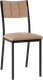 Миниатюра изображения товара Стул Woodville Бекал (латте/черный матовый)