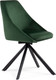 Миниатюра изображения товара Стул Woodville Окленд поворотный (темно-зеленый/черный)