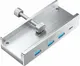 Миниатюра изображения товара USB-хаб Orico MH4PC-10-SV-BP (серебристый)