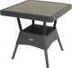 Миниатюра изображения товара Стол пластиковый Ellastik Plast Ola Dom Квадратный ЭП 442349 (антрацит)