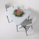 Миниатюра изображения товара Стол складной AksHome 86x86x74 (белый)