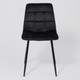 Миниатюра изображения товара Стул AksHome Dallas (черный велюр Nara 19/черный)