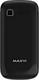 Миниатюра изображения товара Мобильный телефон Maxvi B201 (черный)