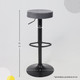 Миниатюра изображения товара Табурет барный AksHome Lemma (серый велюр/черный)