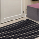 Миниатюра изображения товара Коврик грязезащитный Sundays Home Ячейка 100x200x1.6см / 93682 (черный)