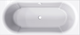 Миниатюра изображения товара Ванна из искусственного мрамора Belux Омега Ом-1700 (18, белый матовый)
