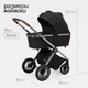 Миниатюра изображения товара Детская универсальная коляска Tomix Adele 2 в 1 / S760/2 (черный)