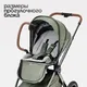 Миниатюра изображения товара Детская универсальная коляска Tomix Adele 2 в 1 / S760/2 (оливковый)