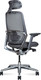 Миниатюра изображения товара Кресло офисное Norden Hertz / HN01TDA-D03 (серый, сетка/черный, пластик/алюминий, база)