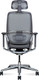 Миниатюра изображения товара Кресло офисное Norden Hertz / HN01TDA-D03 (серый, сетка/черный, пластик/алюминий, база)