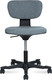 Миниатюра изображения товара Кресло офисное Norden Junior / LF2406A (черный, пластик/серый, ткань)