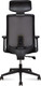 Миниатюра изображения товара Кресло офисное Norden Miller / LF2452A (черный, пластик/черный, ткань/черный, сетка)
