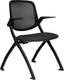 Миниатюра изображения товара Стул офисный Norden Pascal / KT03NFM (черный, сетка/черный, ткань)