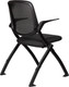 Миниатюра изображения товара Стул офисный Norden Pascal / KT03NFM (черный, сетка/черный, ткань)