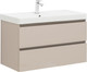 Миниатюра изображения товара Тумба под умывальник Aquanet Вега 2.0 90 / 337944 (бежевый)