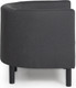 Миниатюра изображения товара Кресло мягкое Mio Tesoro Агата 351 (темно-серый 627)