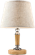 Миниатюра изображения товара Прикроватная лампа Risalux 16389/1 / 5448852 (бежевый/хром)