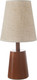 Миниатюра изображения товара Прикроватная лампа Risalux Индия 10689416 (орех)