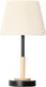 Миниатюра изображения товара Прикроватная лампа Risalux Дипломат 10689408 (черный/бежевый)