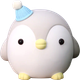 Миниатюра изображения товара Копилка ILikeGift Penguin / BB1095-3-1 (серый)