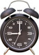 Миниатюра изображения товара Настольные часы ILikeGift Numeral / C012-05 (черный/белый)