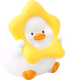Миниатюра изображения товара Копилка ILikeGift Duck Star / 2104-3B (белый)