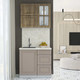 Миниатюра изображения товара Кухонный гарнитур Интерлиния Мила Шато 0.9Б (дуб вотан/луна/опал светлый)