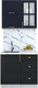 Миниатюра изображения товара Кухонный гарнитур Интерлиния Мила Шато 0.9Б (индиго/черный/белый гранит)