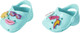 Миниатюра изображения товара Набор аксессуаров для куклы Baby Born Стильные сандалии. Кроксы / 62957 (голубой)
