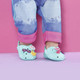 Миниатюра изображения товара Набор аксессуаров для куклы Baby Born Стильные сандалии. Кроксы / 62957 (голубой)