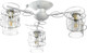 Миниатюра изображения товара Люстра Aitin-Pro НПБ 02-3x60-101 / 6196/3 (белый/хром)