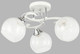 Миниатюра изображения товара Люстра Aitin-Pro НПБ 02-3x60-101 / 6233/3 (белый/хром)