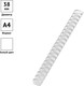 Миниатюра изображения товара Пружины для переплета OfficeSpace PC7030 (50шт, белый)