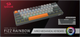 Миниатюра изображения товара Клавиатура Redragon Fizz 72599 (серый/оранжевый/темно-серый)