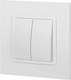 Миниатюра изображения товара Выключатель ЭРА Elegance 14-1112-01М / Б0065795 (белый матовый)