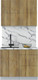 Миниатюра изображения товара Кухонный гарнитур Интерлиния Мила Матте 1.0 А (дуб вотан/дуб вотан/белый гранит)