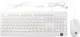 Миниатюра изображения товара Комплект клавиатура и мышь Тесла MKB-001 (белый)