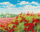 Миниатюра изображения товара Картина по номерам БЕЛОСНЕЖКА Маковое поле / 155-AB