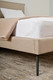 Миниатюра изображения товара Двуспальная кровать ДСВ Сильвия 1.6 (лагуна бежевая)
