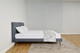 Миниатюра изображения товара Двуспальная кровать ДСВ Сильвия 1.6 (лагуна пепел)