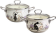 Миниатюра изображения товара Набор кастрюль Agness 943-102