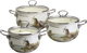 Миниатюра изображения товара Набор кастрюль Agness 943-106