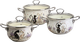 Миниатюра изображения товара Набор кастрюль Agness 943-107